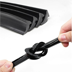 PVC Window&Door Gasket Seal Strip Rubber Fixed Glass Shockproof Waterproof Strip