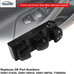Master Power Window Switch Left Driver Side for Nissan Altima Frontier Leaf