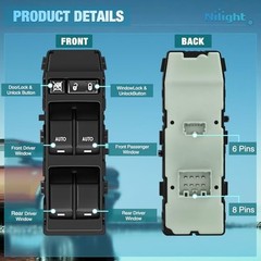 Power Window Switch for 2007-2010 Jeep Jeep Commander&Chrysler 300
