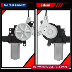 741-306 Front Left Driver Side Power Window Regulator with Motor Assembly Compat