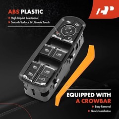 Master Front Left Driver Side Power Window Switch Compatible with Porsche