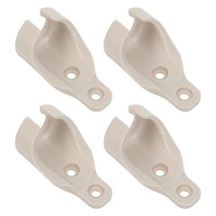 4Pcs Windproof Plastic Roller Blind Hold Down Clips for Outdoor Use