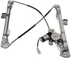751-017 Front Driver Side Power Window Regulator And Motor Assembly