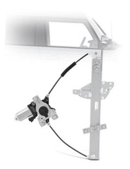 Front Passenger Side Power Window Regulator With 2-Pin Motor Assembly for