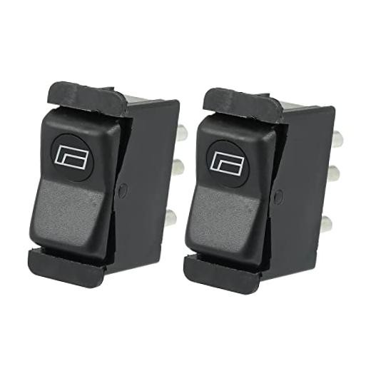 2pcs Power Window Switch Front Driver Side Power Window Master Control Switch