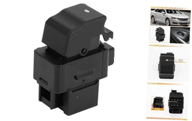 Passenger Power Window Switch 25828894 for Chevy Impala 2009-2013 Front Right