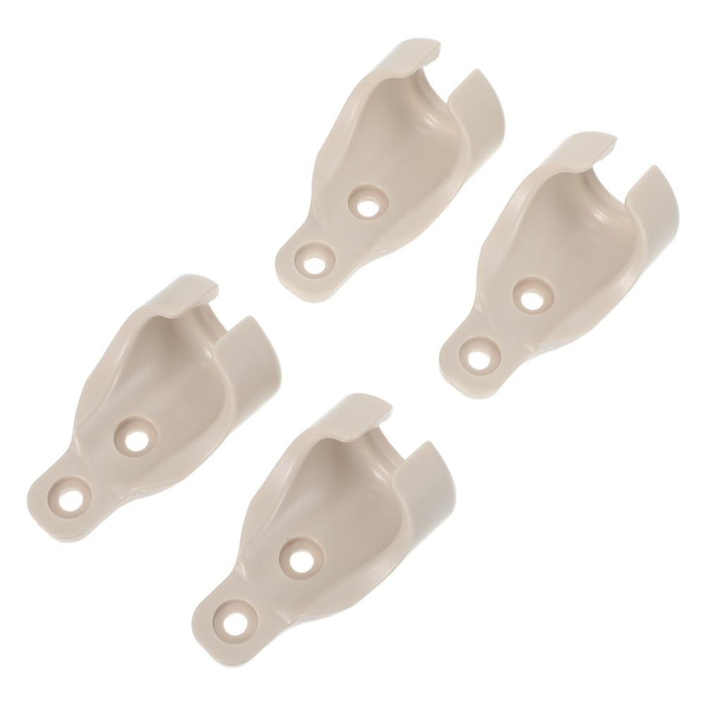 4Pcs Windproof Plastic Roller Blind Hold Down Clips for Outdoor Use