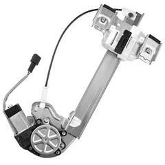 Electric Power Window Regulator with Motor Compatible with Rear Driver (LH)