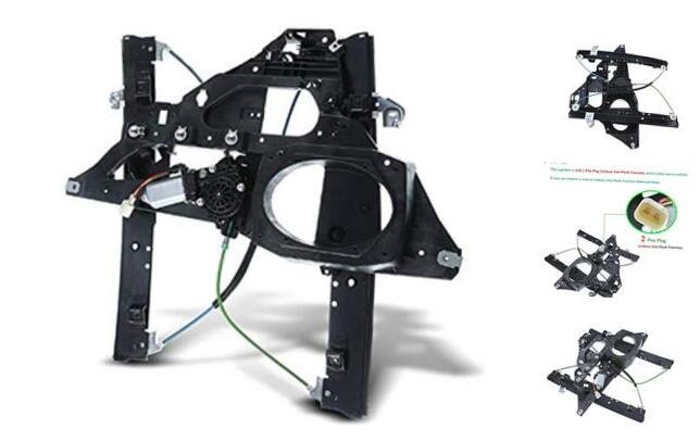 Power Window Regulator with 2-Pin Motor Assembly and Front Driver Side
