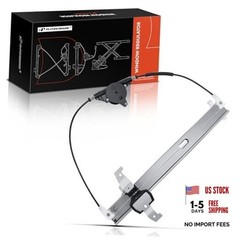 Electric Power Window Regulator Without Motor Compatible Rear Driver Side (LH)