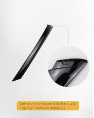 Windshield A-Pillar Trim Molding Set Compatible with 2014-2019 Kia Soul, Left