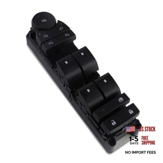 Driver Side Power Window Switch Compatible with 2007-2014 Chevy Suburban/GMC