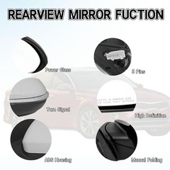 Left Driver Side Mirror Compatible with 2016 2017 2018 Kia Optima Rear View M…