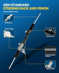 Power Steering Rack and Pinion Compatible with Dodge Dakota 97-03 3.9L/00-04