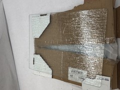 4mm Rain Pattern Tempered Glass Panel Rectangular Corner Textured Replacement