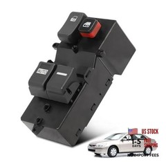 Master Power Window Switch Front Left Driver Side for Accord EX Coupe 2-Door