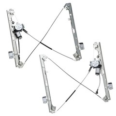 Front Driver and Passenger Power Window Regulator Front Left & Front Right