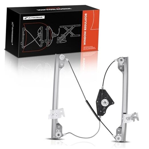 Electric Power Window Regulator Without Motor Front Driver Side (LH)