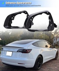 CAR Mirror Frame, Passenger/Right Side Mirror Cover Housing compatible with mode