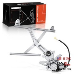 Front Left Power Window Regulator with 2-Pin Motor Compatible with Toyota