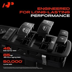 Front Left Driver Side Power Window Switch | Compatible with Hyundai Elantra