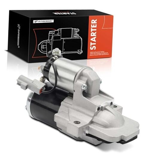 Starter Motor Compatible with Mazda 3 2010 2011 2012 2.0L, 12V 1.0KW 11-Teeth