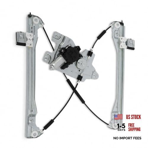 Front Left Driver Side Power Window Regulator W/Motor Electric Compatible with