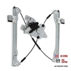 Front Left Driver Side Power Window Regulator W/Motor Electric Compatible with
