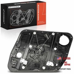 Front Left Driver Side Power Window Regulator with 2-Pin Plug Motor