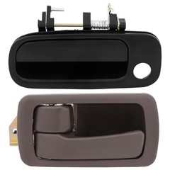 Interior Exterior Front Driver Left Door Handle Replacement for 1992-1996 for