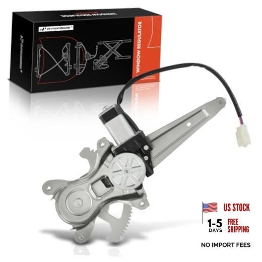 Electric Power Window Regulator with Motor Compatible Rear Driver Side (LH)