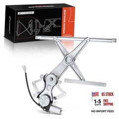 Electric Power Window Regulator with Motor Compatible with Front Driver (LH)