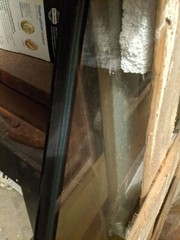 Custom Made 48-in Aluminum Framed Double Pane Hexagon Window (Not Octagon) Rare