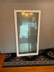 andersen sliding window replacment sashes model#244GW4040 White vinyl extierior