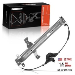 Power Window Regulator Without Motor Compatible with Lincoln Front Driver (LH)