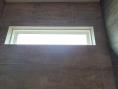 Transom Window 30″ x 12″ Double Pane Home Black Argon Gas Low-E Florida Approved
