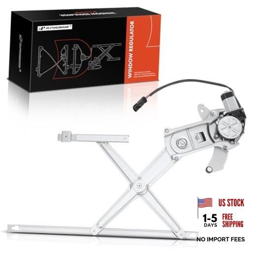 Power Window Regulator with Motor Compatible with Dodge Front Driver (LH)