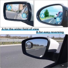 8 Pcs Blind Spot Mirrors for Car, 1.97’’ Round H Mounting Type: adhesive mount