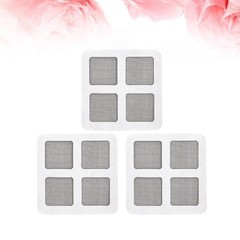 3Pcs Durable Window Sticker Screen Repair Patch for Home Door Grey Mesh