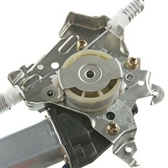 Power Window Regulator with 2-Pin Motor Assembly Compatible Front Driver Side