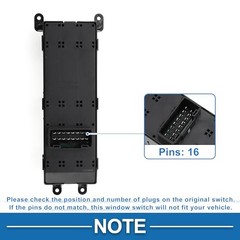 AUTO Power Window Switch No.93570A5010 16pins Control Switch for Windows