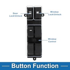 Kia Soul Power Window Switch – Front, Left, Driver – Side Window Control