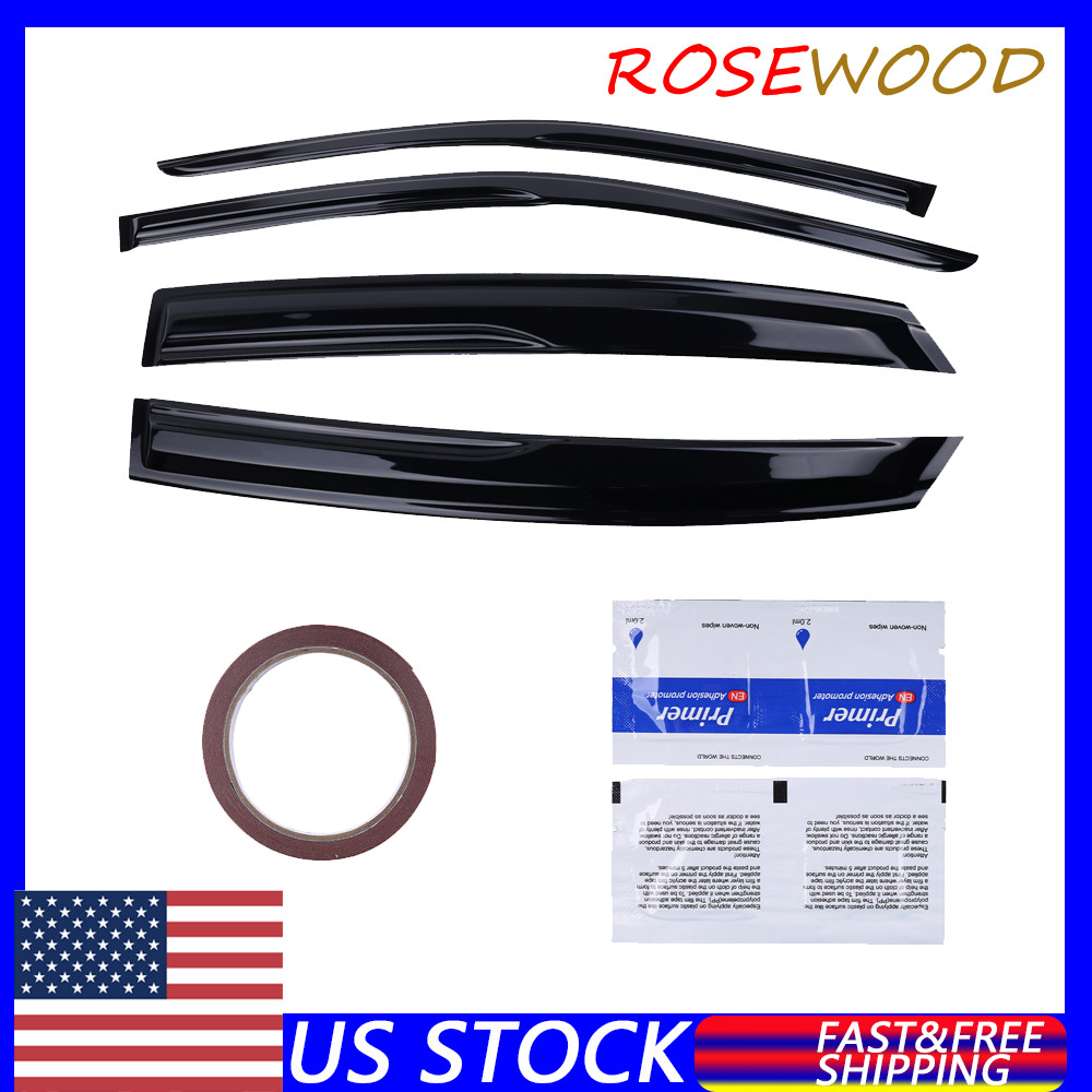 4Pcs Wind Deflectors Window Vent Visors Rain Guard For Acura Integra 2023-25 US
