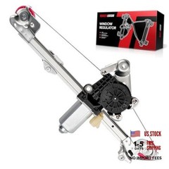 Rear Driver Side Power Window Regulator with Motor Assembly, 741-166 Replace