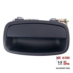 Rear Left Exterior Door Handle Black Drivers Side Compatible with 1995-2002