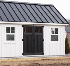 2 Pack Shed Windows14″ x 21″ Small Sliding Windows,Flush Mount Windows