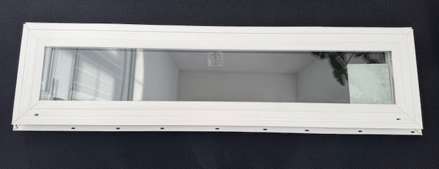 Made in the USA Kinro 36×8 Fixed Glass Double Pane Vinyl Window