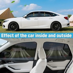 ZATOOTO Car Window Shades for Honda Civic 2022-2025, 4 Pack Honda Civic Sun S…