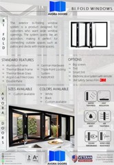 Avora Bi Fold Patio Windows 3′ x 10′