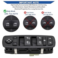 Master Power Window Switch Button Front Left Driver Side Compatible with 2011